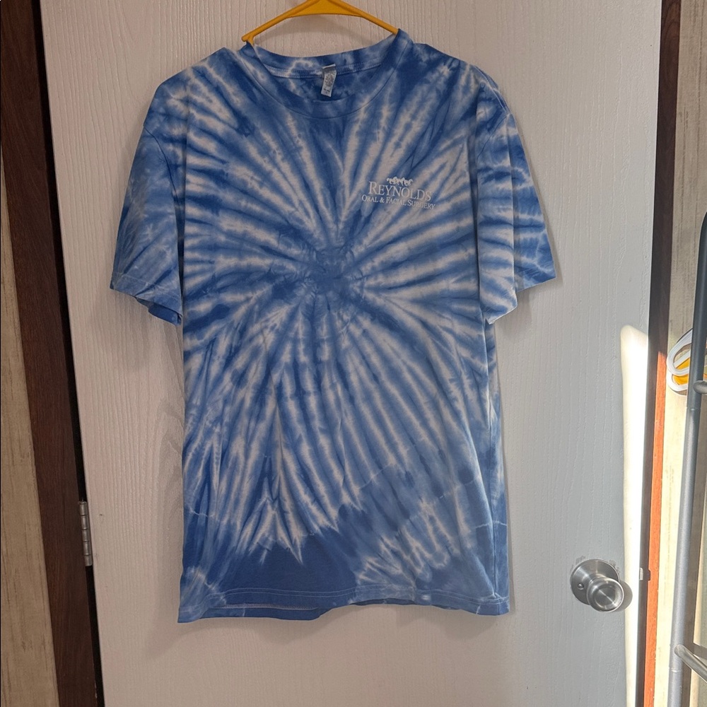 Blue Tie-Dye Womens Shirt
